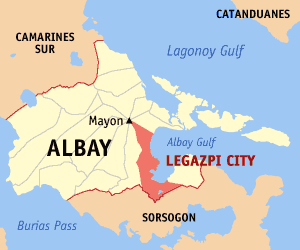 Albay-Map